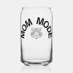 MOM MODE Glas Drinkware Gift