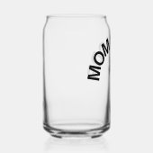 Mom Mode Glass – Fierce & Fabulous Blikvorm Glas (Rechts)