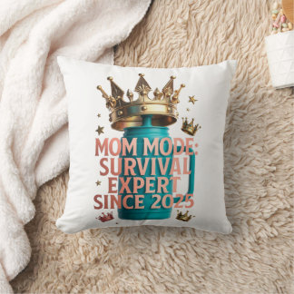 Mom Mode Survival Expert Tee | Since 2025 Funny Mo Kussen