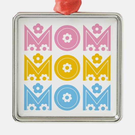 Mom Moederdag custom ornament (Voorkant)