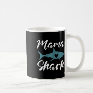Mom Moederdag Funny Mama Shark Koffiemok