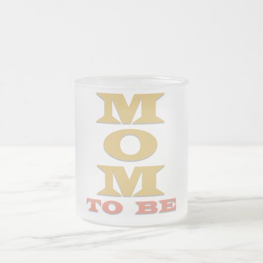MOM om T-shirts en cadeautjes te worden Matglas Koffiemok (Center)