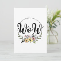 MOM ondersteboven gespeld is WOW!