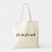 mom Personalized Girl Tote Bag (Achterkant)