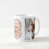 MOM Personnalisé Trois Photo Mug (Devant droit)
