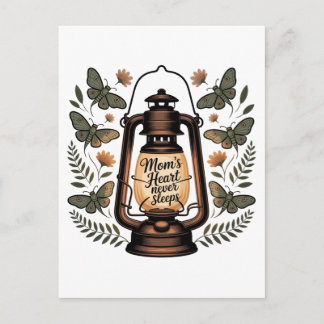 Mom’s Heart Never Sleeps Briefkaart