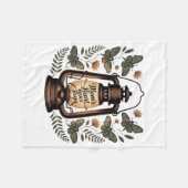 Mom’s Heart Never Sleeps Fleece Deken (Voorkant (Horizontaal))