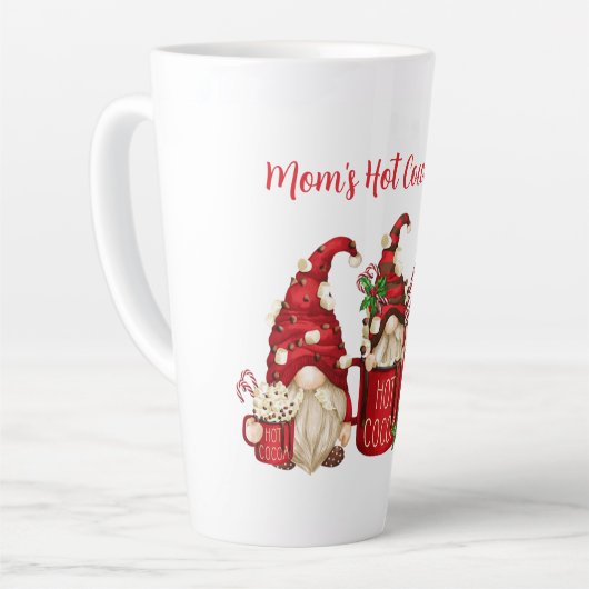 Mom’s Hot Cocoa Mug – Christmas Gnomes (Angle gauche)