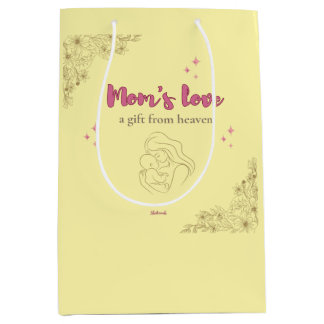 Mom’s Love, a Gift from Heaven – Medium Cadeauzakje