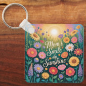 Mom’s Smile = My Sunshine Sleutelhanger (Voorkant)