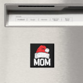 Mom Santa Christmas Family Matching Pajamas Mama X Magneet (Insitu (Vaatwasser))