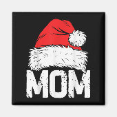 Mom Santa Christmas Family Matching Pajamas Mama X Magneet (Voorkant)
