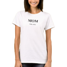 MOM Script opgericht 20XX Vet zwarte tekst Wit
