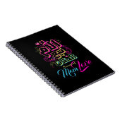 MOM source de Love Arabic graffiti carnet noir (Côté Droit)