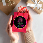 MOM source de Love Arabic graffiti Sticker rond