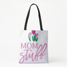 Mom stuff Gepersonaliseerde Meisje Canvas tas