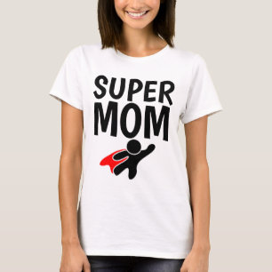 MOM-T-shirts, SUPER MOM-MATERNITY T-shirt