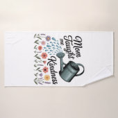 Mom Taught Me Kindness Badhanddoek (Badhanddoek)