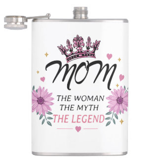 Mom The Legend Mother's Day Gift Heupfles