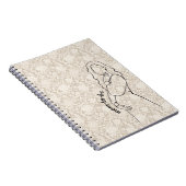 Mom-to-be Faux Lace Notitieboek (Rechterzijde)