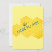 MOM TO BEE CUT BABY SHOWER INVITATION (Dos)