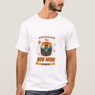 MOM vrouwen hondenbezitter liefhebber T-shirt