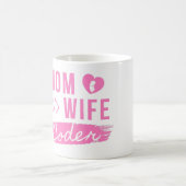 MOM WIFE CODER - CODER MOM T-Shirt Koffiemok (Center)