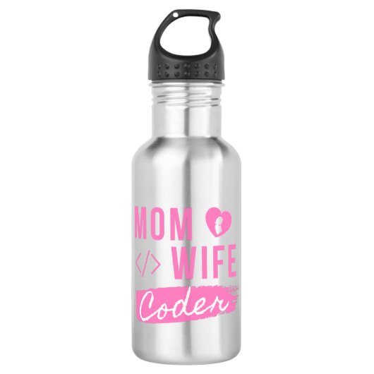 MOM WIFE CODER - CODER MOM WATERFLES (Voorkant)