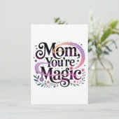 Mom, You’re Magic Kaart (Staand voorkant)