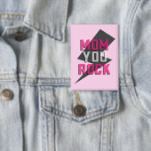 MOM YOU ROCK Button – Moederdag Button (Insitu)
