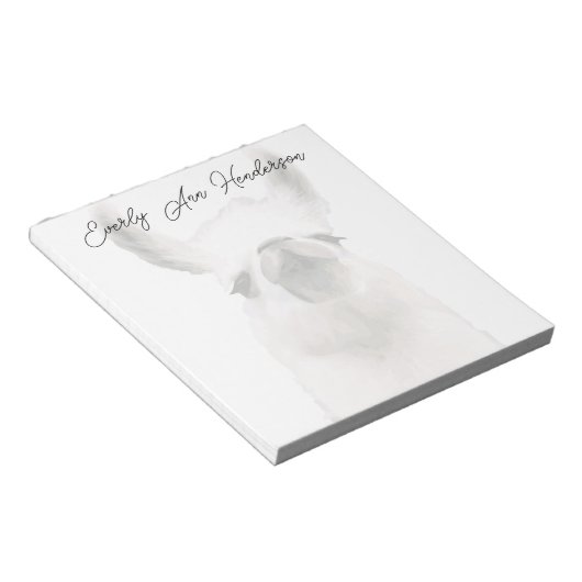 Moma Llama Notitieblok (Schuin)