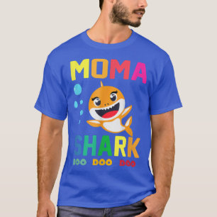 Moma Shark Moma Shark Liefhebber Familie Moederda T-shirt