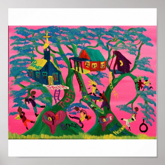 MOMA'S VERLOREN BOOM POSTER (Voorkant)