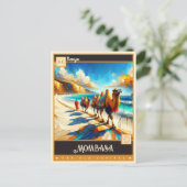 Mombasa, Kenia | schilderij Briefkaart (Staand voorkant)