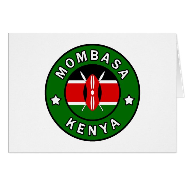 Mombasa Kenya (Devant horizontal)