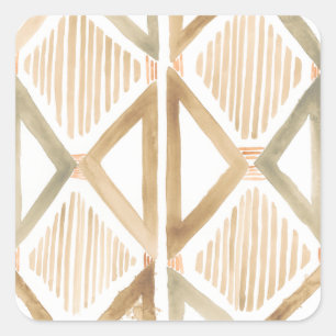 Mombasa Memories IV Vierkante Sticker