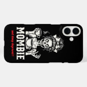MOMBIE en slaaptekort Case-Mate iPhone Case (Achterkant (horizontaal))