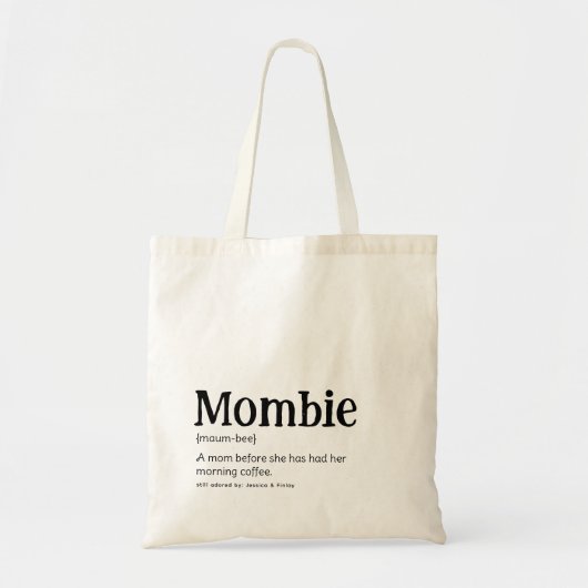 MOMBIE - Funny Mam Definition Tote Bag (Voorkant)