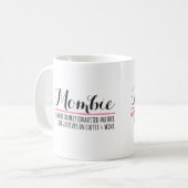 Mombie-mok Koffiemok (Voorkant links)
