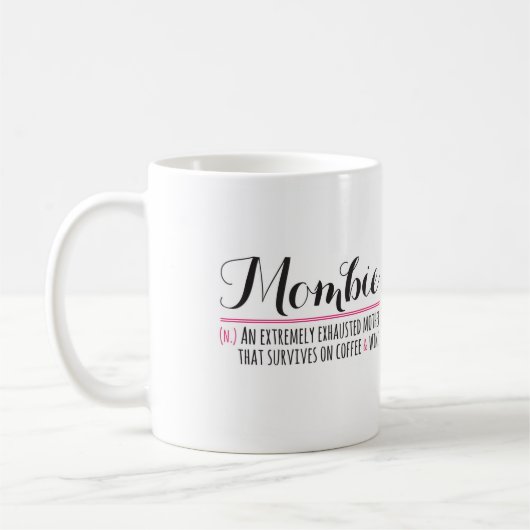 Mombie-mok Koffiemok (Links)