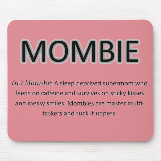 Mombie Mousepad Muismat (Voorkant)