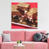 momcherrymarshmallowfudge canvas afdruk (Insitu (Woonkamer))