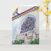 Moment à Budapest Carte de voeux (Fleur jaune)