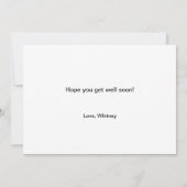 Moment Awkward Se Bien Prochainement Carte (Dos)