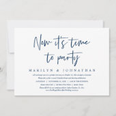 Moment de faire la fête, invitation de dîner d'élo (Devant)