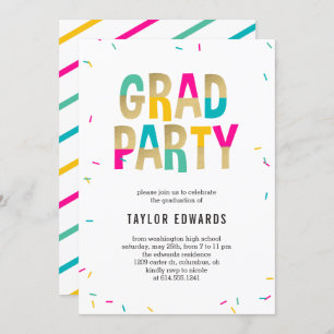 Moment De Joy Graduation Party Invitation