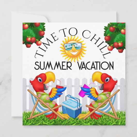 Moment de se détendre Invitation (Devant)