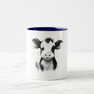 ☕🐄 "Moment de Zen" Mug de vache 🐄☕