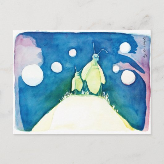 Moment im Mondlicht Briefkaart (Voorkant)