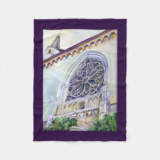 Moment in Boedapest Fleece Deken (Voorkant)